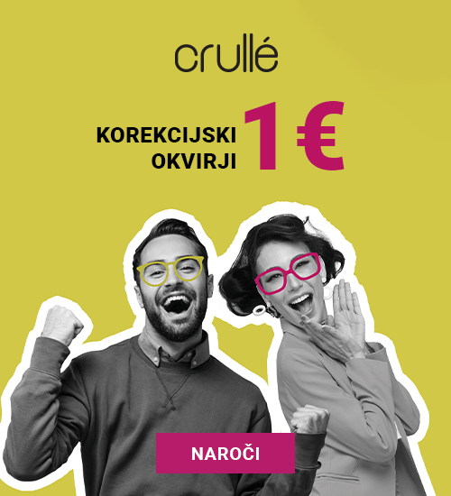 Crullé Korekcijska okvirji 1€