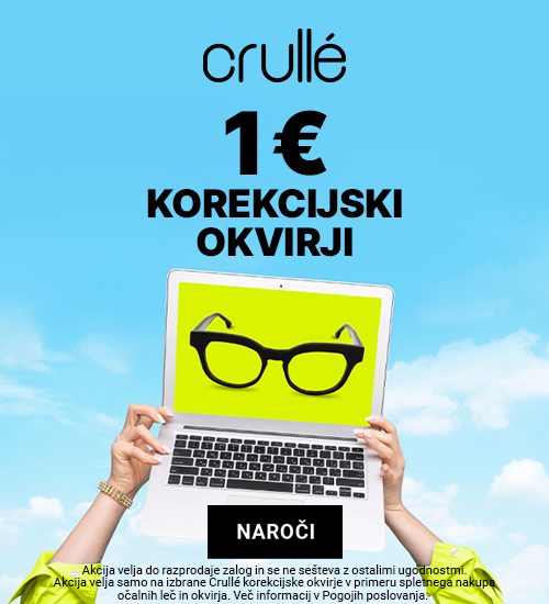 Crullé Korekcijska okvirji 1€