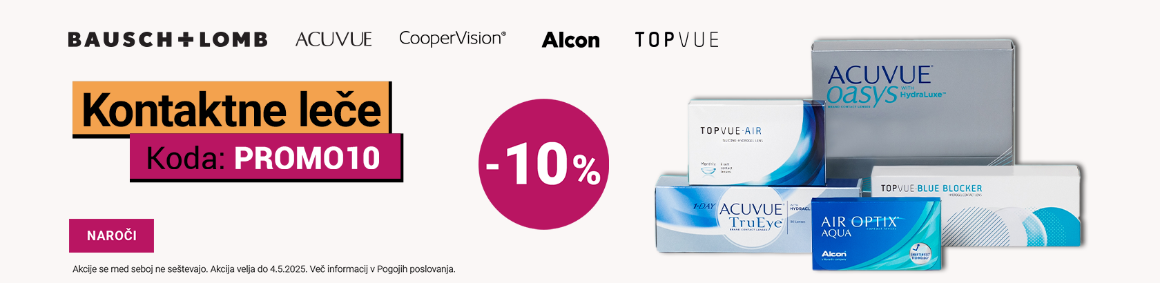 10% na vse leče