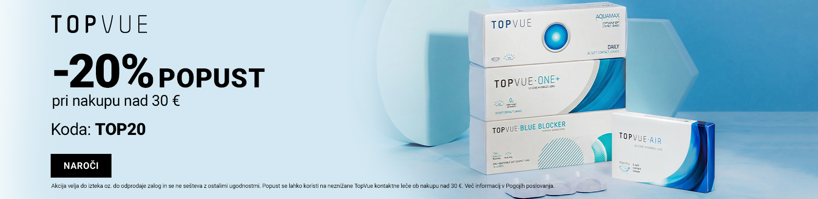 TOP20 | -20% na leče TopVue