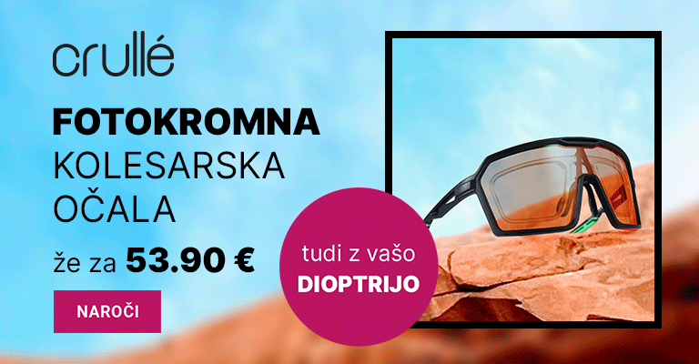 Crullé fotokromna kolesarska očala