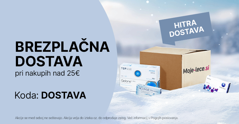 Brezplačna dostava pri nakupih nad 25€