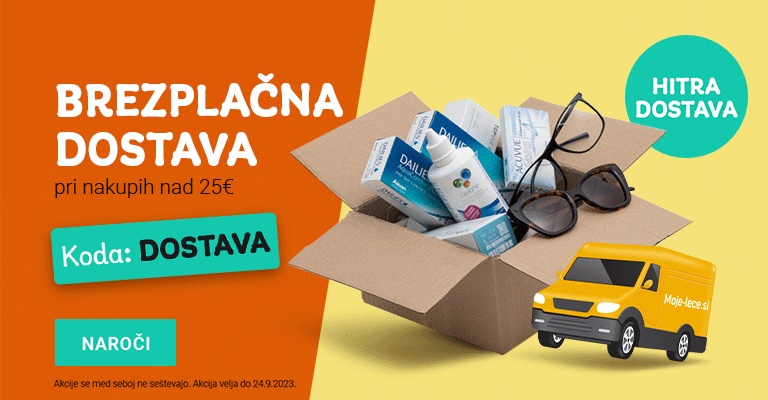 Brezplačna dostava pri nakupih nad 25€