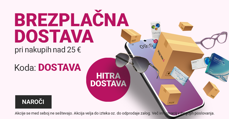 Brezplačna dostava pri nakupih nad 25€