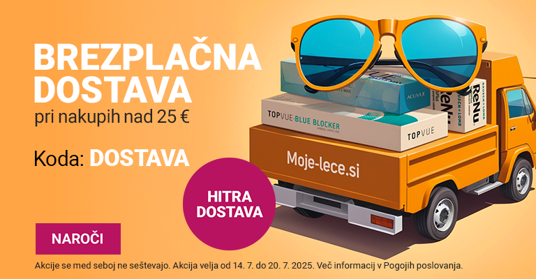 Brezplačna dostava pri nakupih nad 25€
