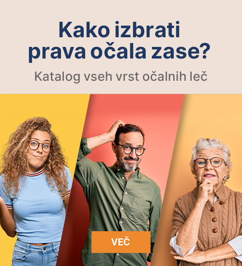 Kako odabrati očalne leče