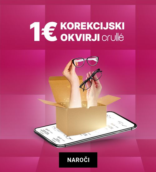 Crullé Korekcijska okvirji 1€
