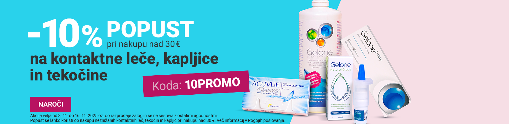 Pri nakupu nad 30€