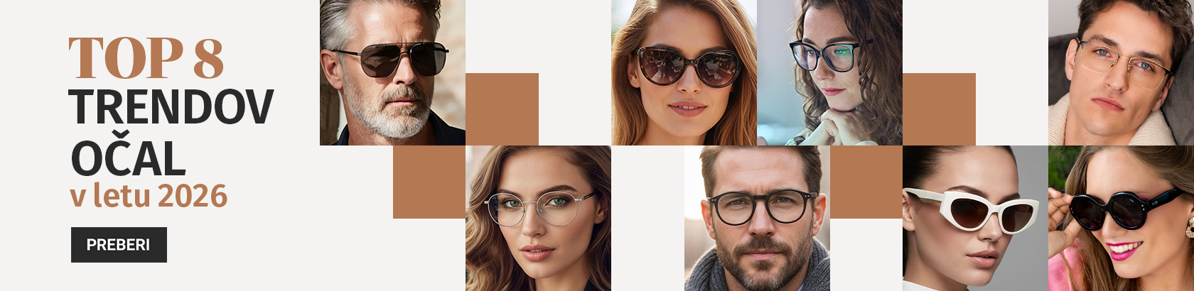 blog - Top 8 trendov očal v letu 2026
