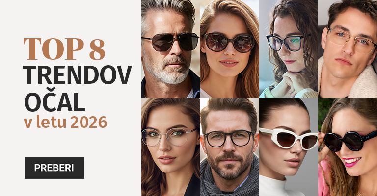 blog - Top 8 trendov očal v letu 2026