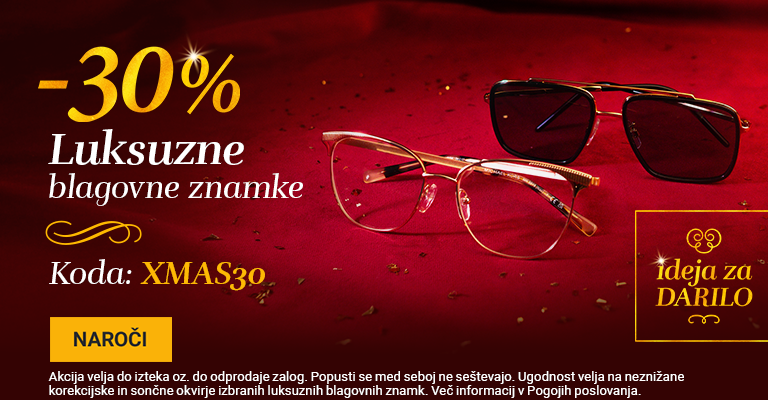 -30% selected luxury brands frames
