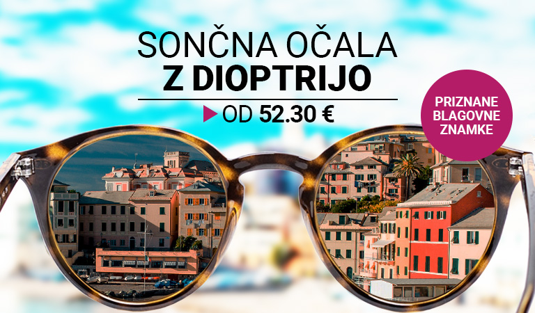Sončna očala z dioptrijo