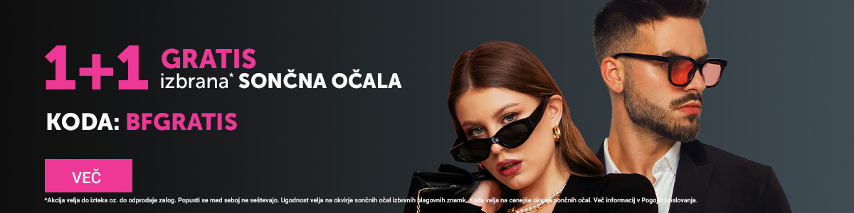 BF50 -50% korekcijski okvirji in sončna očala