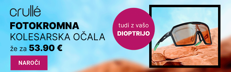 Fotokromna kolesarska očala - banner mobile