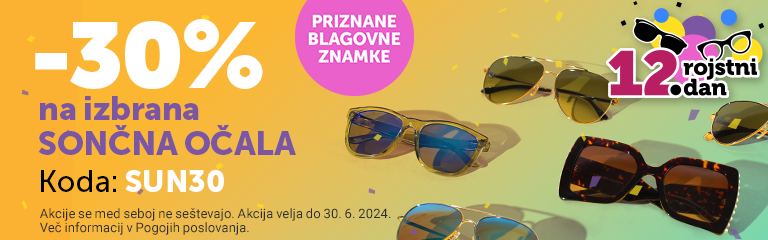 -30% na odabrane sunčane naočale mobile banner
