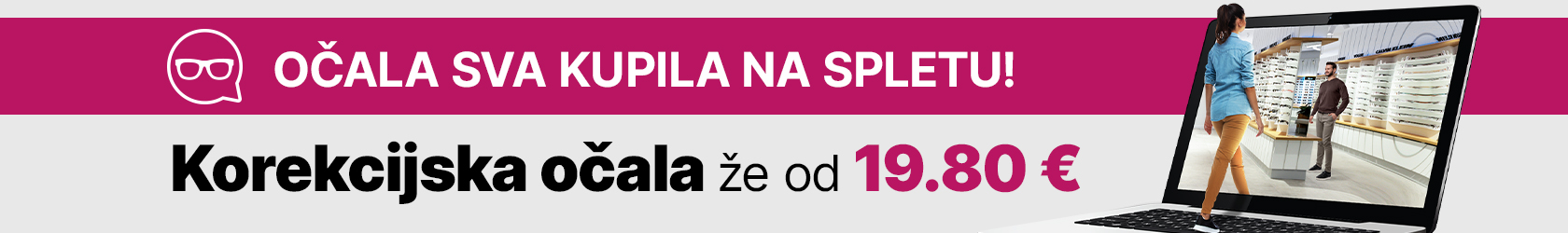Crullé 1€ - banner desktop
