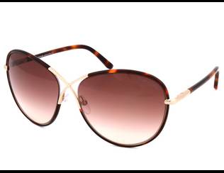Tom Ford ROSIE FT0344 56F Oversize sončna očala - Tom Ford ROSIE FT0344 56F