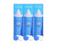 Tekočina Avizor All Clean Soft 3x350 ml Paketi tekočin za kontaktne leče - Tekočina Avizor All Clean Soft 3x350 ml
