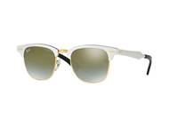 Ray-Ban CLUBMASTER ALUMINUM RB3507 137/9J Browline sončna očala - Ray-Ban CLUBMASTER ALUMINUM RB3507 137/9J