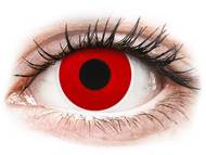 ColourVUE Crazy Lens - Red Devil - z dioptrijo (2 leči) Barvne kontaktne leče z dioptrijo - ColourVUE Crazy Lens - Red Devil - z dioptrijo (2 leči)