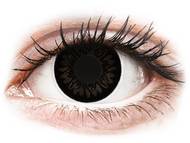 ColourVUE BigEyes Dolly Black - brez dioptrije (2 leči) Barvne kontaktne leče - ColourVUE BigEyes Dolly Black - brez dioptrije (2 leči)