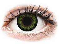 ColourVUE BigEyes Party Green - brez dioptrije (2 leči) Barvne kontaktne leče - ColourVUE BigEyes Party Green - brez dioptrije (2 leči)