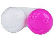 Škatlica 3D - pink Škatlice za kontaktne leče - Škatlica 3D - pink