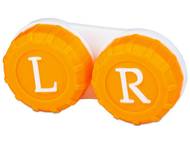 Škatlica orange L+R Škatlice za kontaktne leče - Škatlica orange L+R