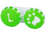 Škatlica Paw green Škatlice za kontaktne leče - Škatlica Paw green