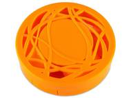 Škatlica z ogledalom - oranžna ornament Škatlice za leče z ogledalom - Škatlica z ogledalom - oranžna ornament
