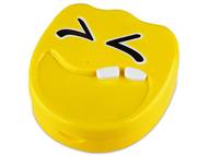 Škatlica z ogledalom Smile - yellow Škatlice za leče z ogledalom - Škatlica z ogledalom Smile - yellow