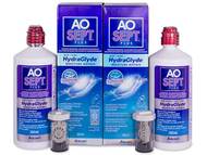 Tekočina AO SEPT PLUS HydraGlyde 2x360 ml Paketi tekočin za kontaktne leče - Tekočina AO SEPT PLUS HydraGlyde 2x360 ml