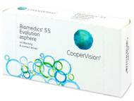 Biomedics 55 Evolution (6 leč) Kontaktne leče CooperVision - Biomedics 55 Evolution (6 leč)